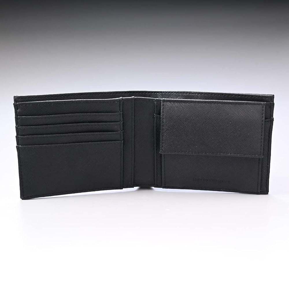 EMPORIO ARMANI 二つ折り財布 黒 Amazon | エンポリオ アルマーニ 二つ折り財布 イーグルデザイン